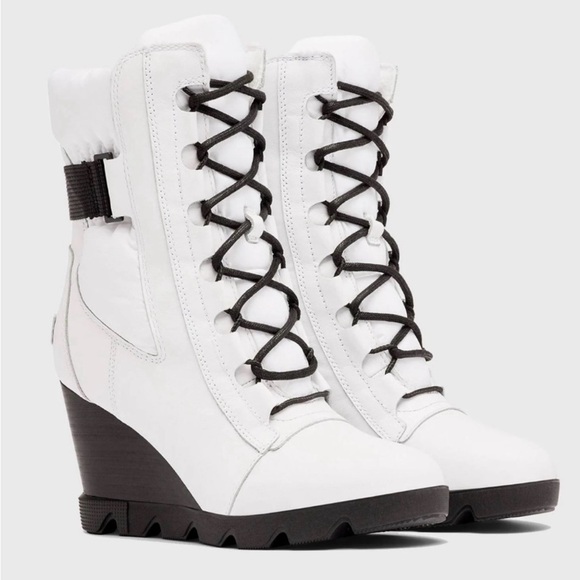 Sorel Shoes - ❄️🎿❄️🎿❄️🎿❄️🎿❄️🎿❄️🎿❄️🎿❄️🎿❄️🎿❄️🎿
SOREL WEDGE Snowboot in white & black size 7.5